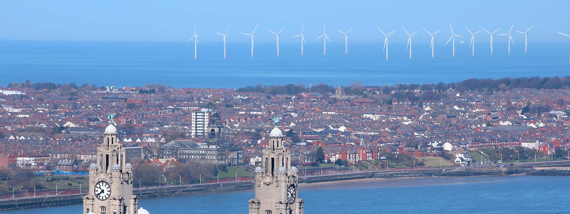 Liverpool and wind farms