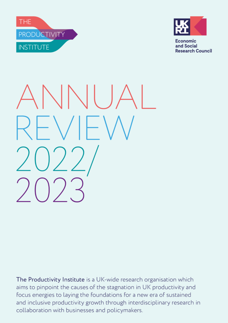 Front cover of the TPI Annual Review 22-23