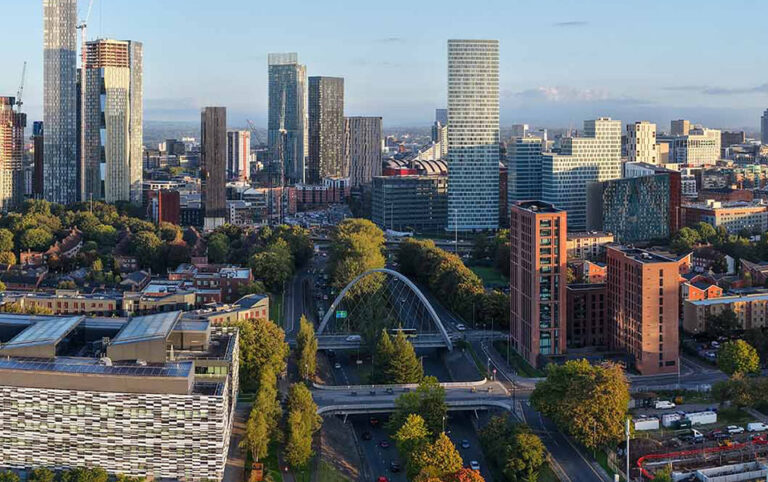 Manchester skyline
